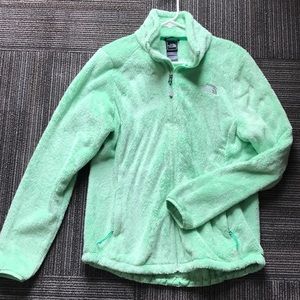 North Face fuzzy jacket